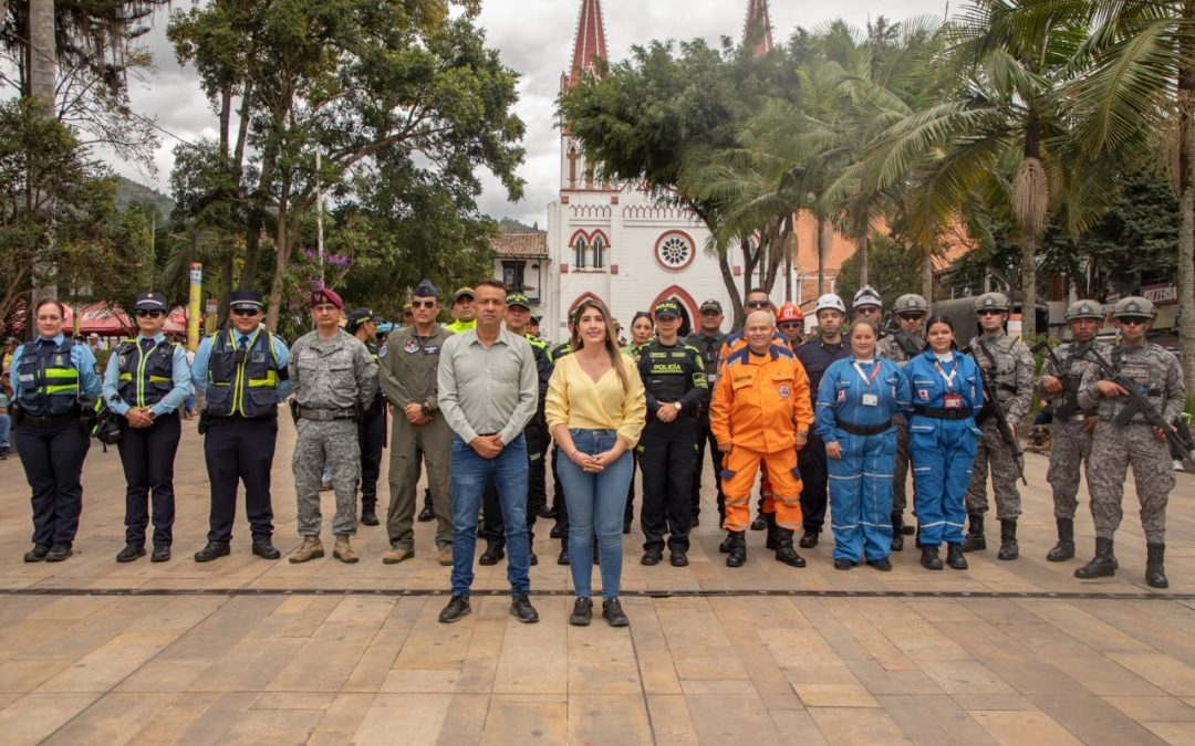 Fiestas de La Ceja se blindan en seguridad