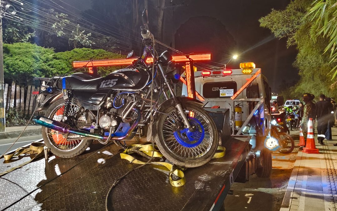 Intensifican controles viales en estadio de Rionegro