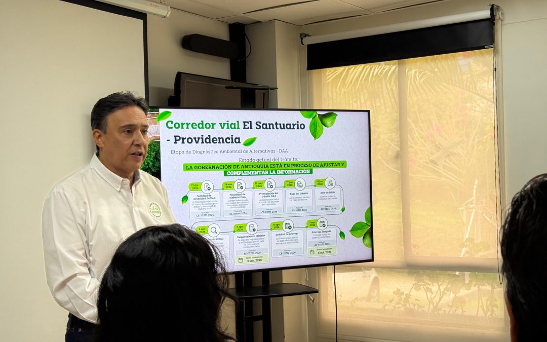Cinco proyectos viales avanzan con seguimiento ambiental de Cornare