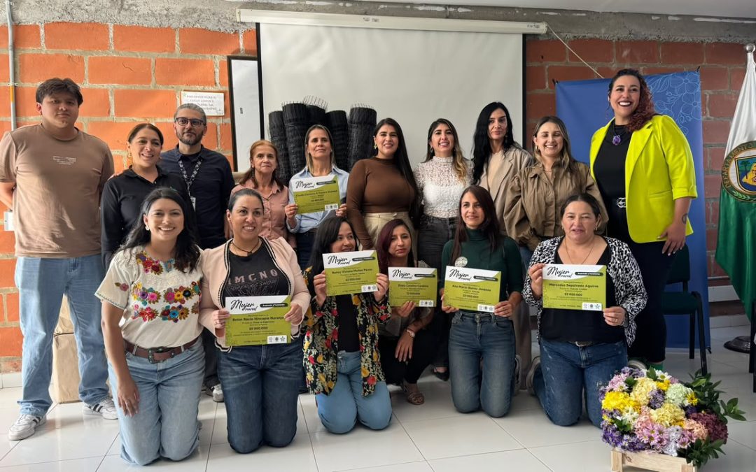 Proyectos por mujeres del campo reciben incentivos en La Ceja