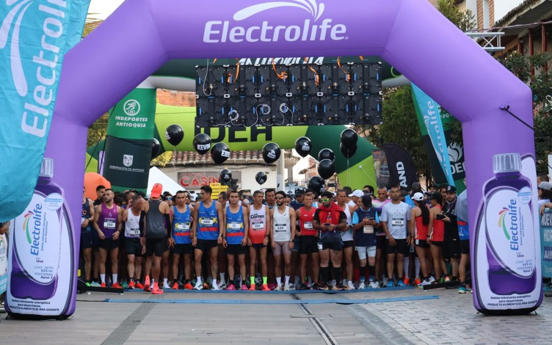 La Ceja reunió a atletas de 7 países en su Media Maratón