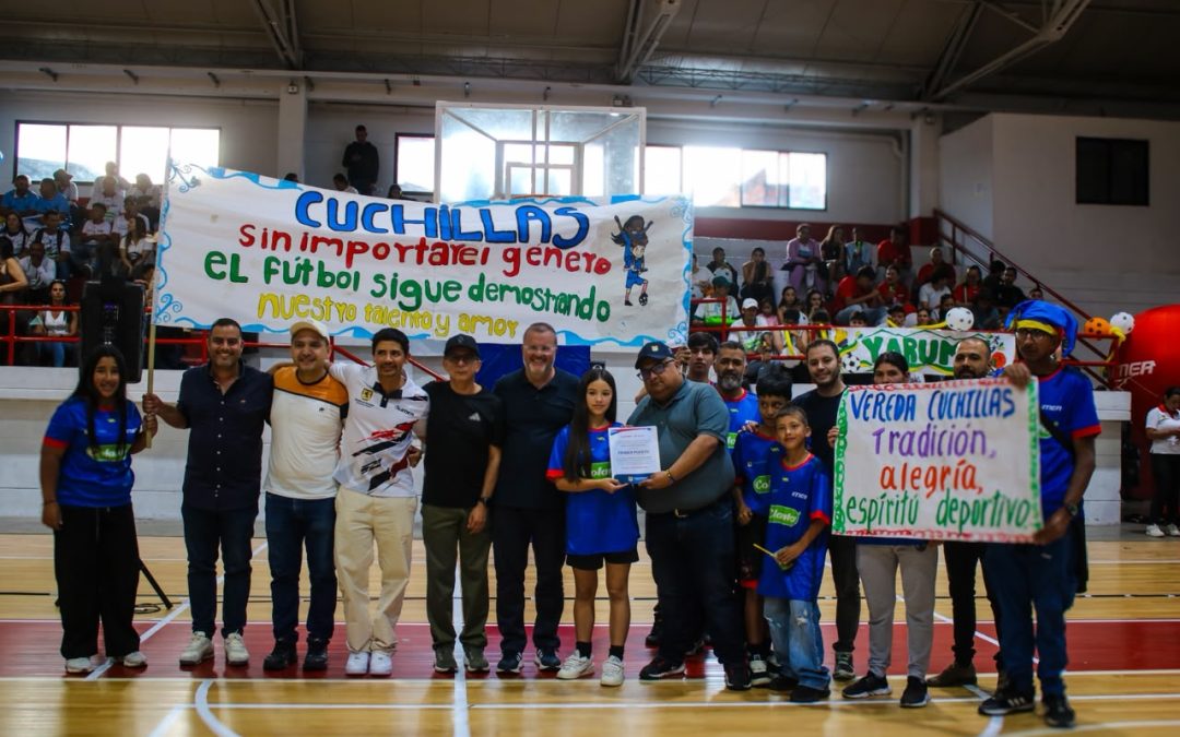 1.800 deportistas en Olimpiadas Veredales de Rionegro