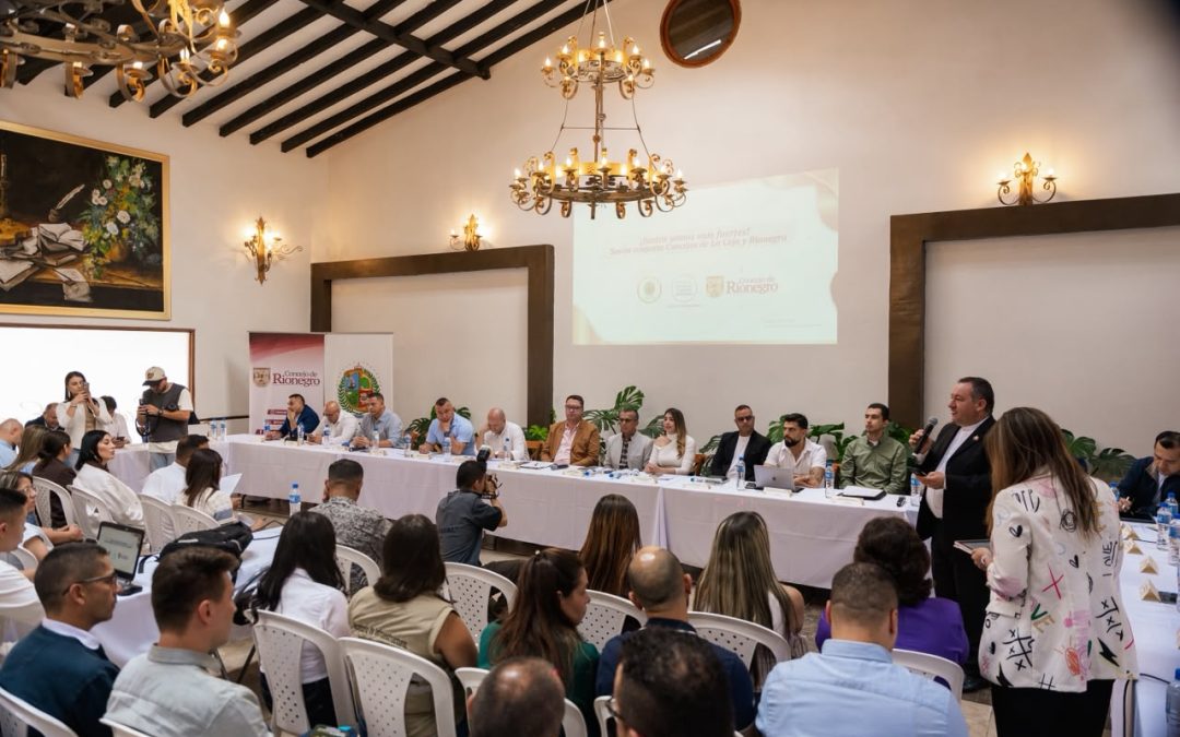 Sesión conjunta entre La Ceja y Rionegro